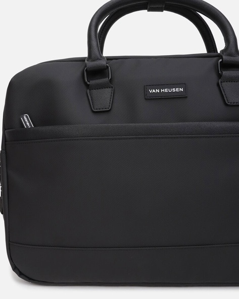 Buy Black Laptop Bags for Men by VAN HEUSEN Online Ajio