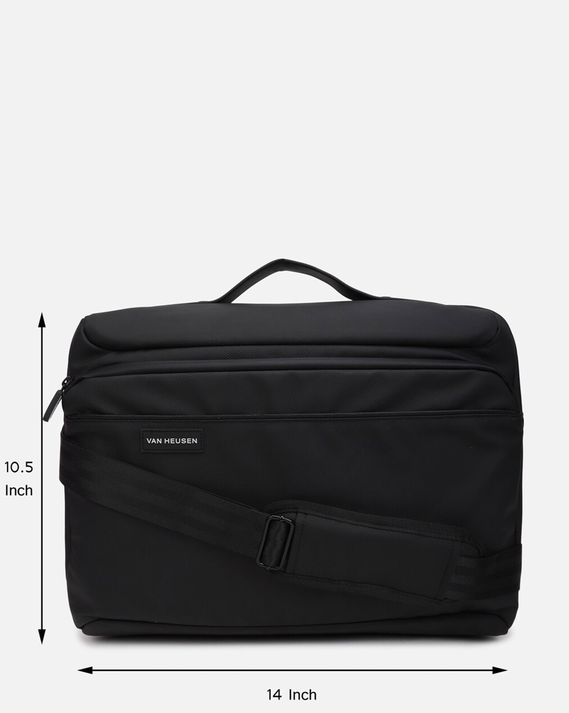 Buy Black Laptop Bags for Men by VAN HEUSEN Online Ajio