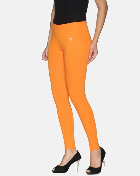 Buy Orange Churidars & Leggings for Women by W Online | Ajio.com