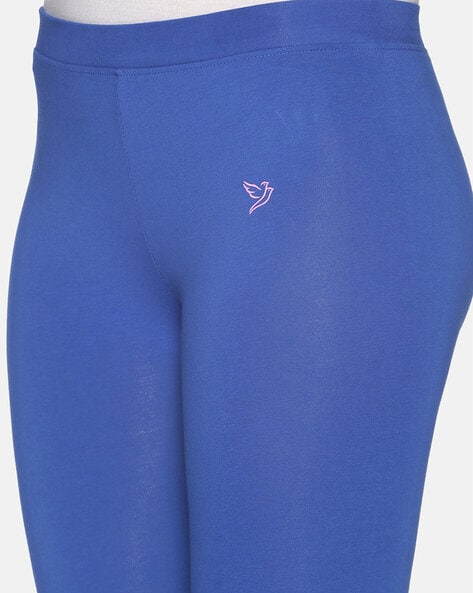Buy twin bird leggings for womens navy blue in India @ Limeroad
