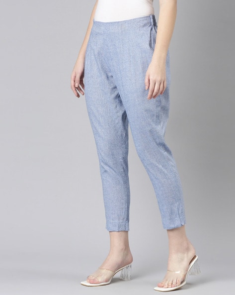 Buy Blue Pants for Women by Marcia Online