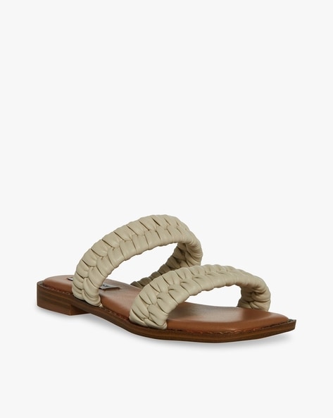 Steve Madden Stacie Bone Flat Sandals