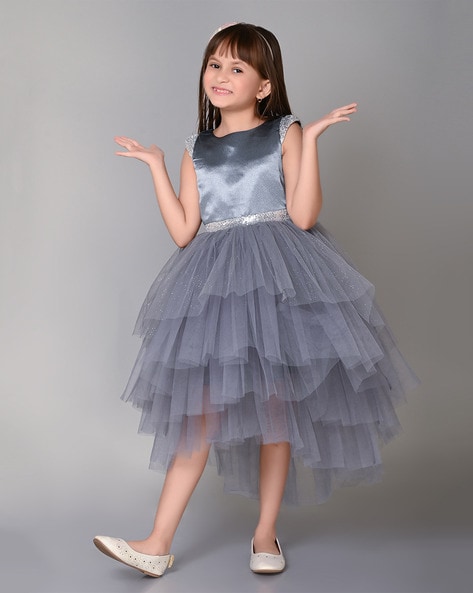 Buy White Dresses & Frocks for Girls by TOY BALLOON Online | Ajio.com