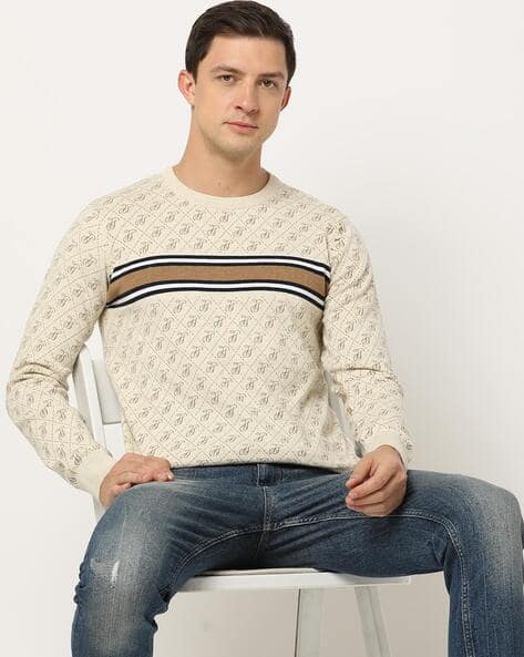 Printed Regular Fit Pullover