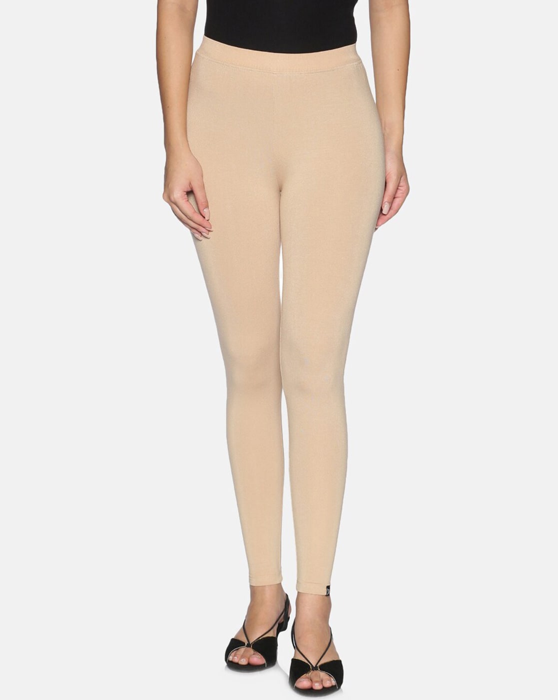 Buy Beige Leggings for Women by Twin Birds Online