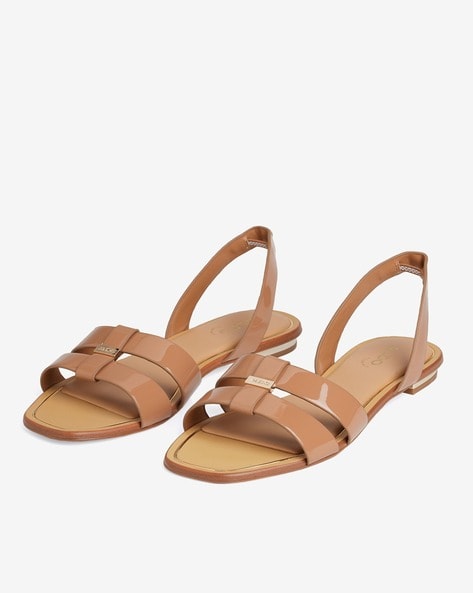 Buy Beige Flat Sandals for Women by Aldo Online Ajio