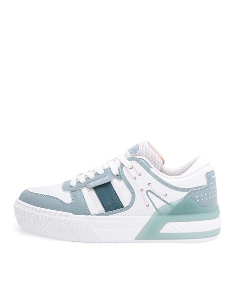 Buy White/Blue Sneakers for Women by RED TAPE Online