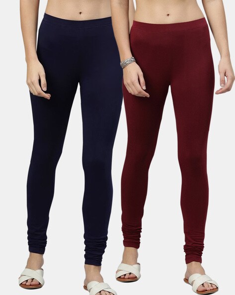 Solid Jv Wears Emerald Colour Stretch Cotton Elastane Leggings at Rs 319 in  Tiruppur