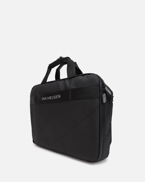 Buy Black Laptop Bags for Men by VAN HEUSEN Online Ajio