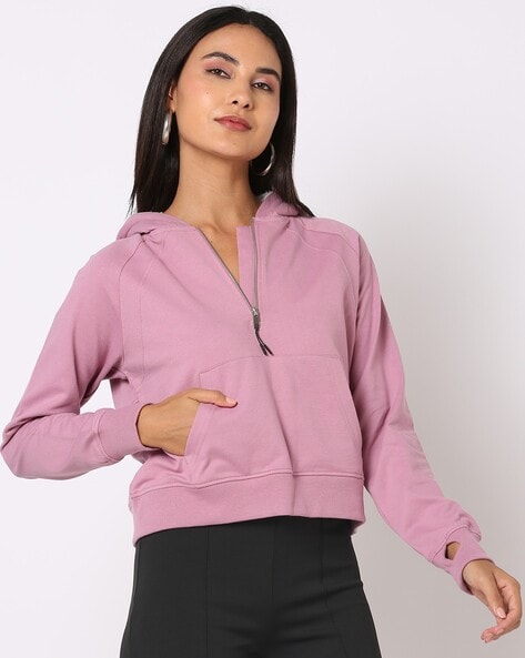 Buy Pink Sweatshirt & Hoodies for Women by Teamspirit Online