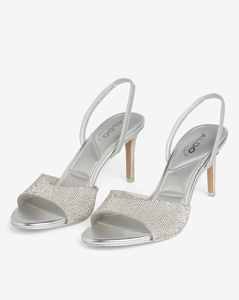 Aldo discount silver sandals