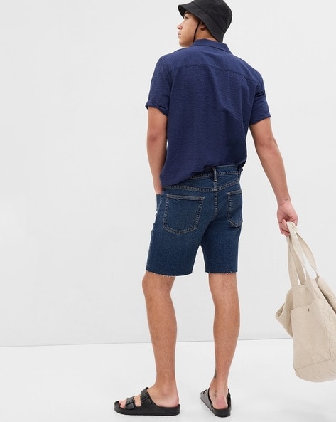 Gap denim shorts best sale mens