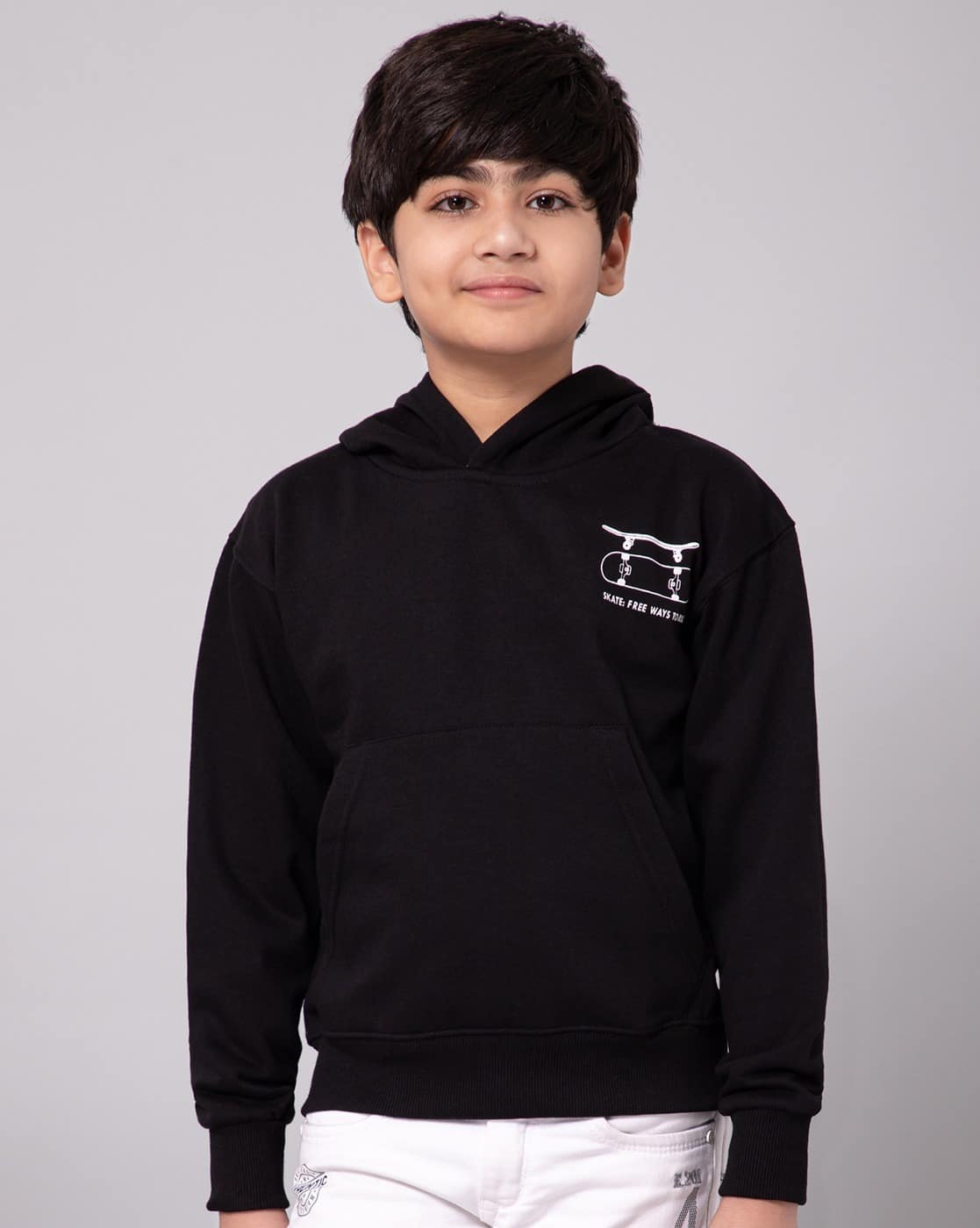 Buy Black Sweatshirts & Hoodie for Boys by ALAN JONES CLOTHING