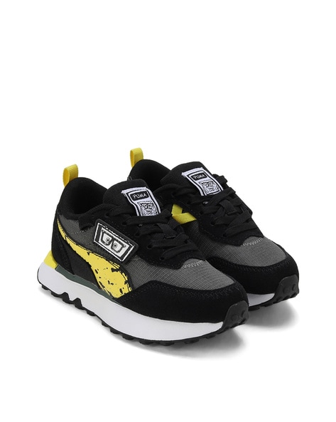 Puma cheap grey yellow