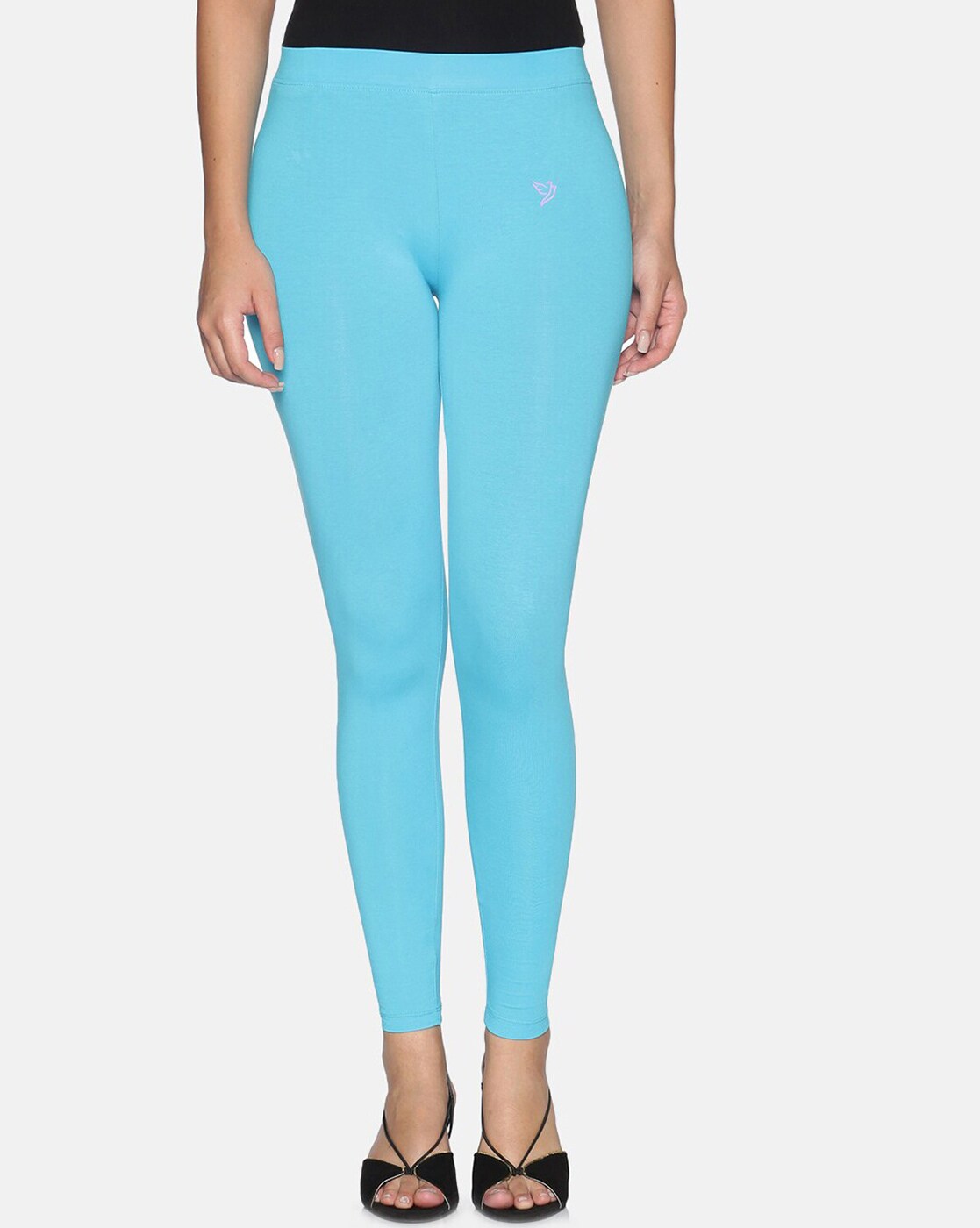 Logo Print Ankle-Length Leggings