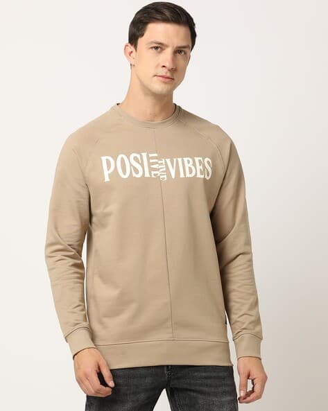 Printed Slim Fit Sweatshirt