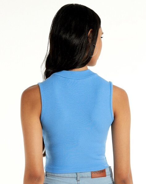 Buy Blue Tops for Women by FOUNDRY Online