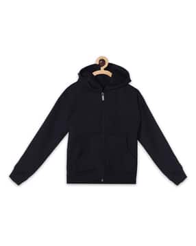 fashionable Zip-Front Hoodie with Insert Pockets-picture-36