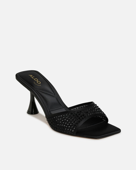 Aldo high heel outlet mules