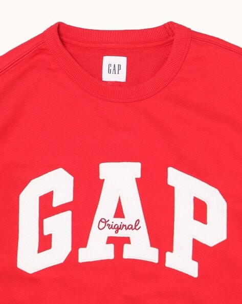 Gap red outlet sweatshirt