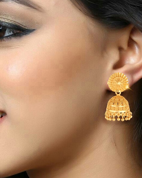 Beautiful Party Wear Gold Jhumka Design | Heavy Gold Earrings For  Women/Ladies |#harvistore | Beautiful Party Wear Gold Jhumka Design | Heavy Gold  Earrings For Women/Ladies |#harvistore Beautiful Party Wear Gold Jhumka