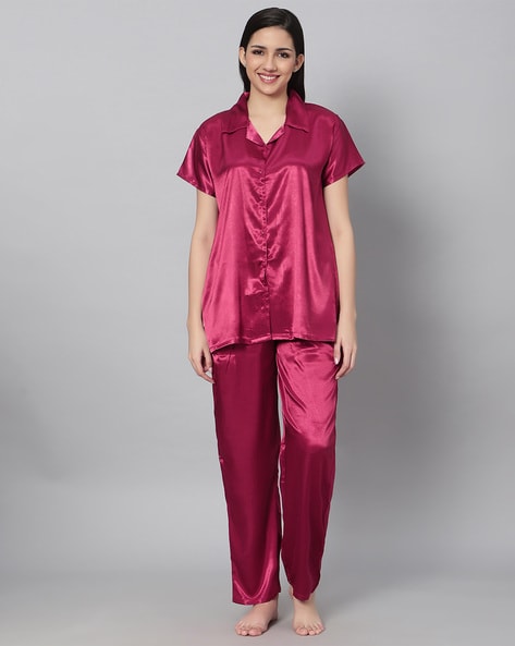 Buy Pink Night&LoungeWearSets for Women by QUIRA Online