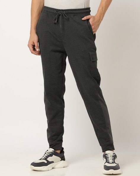 Buy Men Logo Print Track Pants with Insert Pockets Online at Best Prices in  India - JioMart.