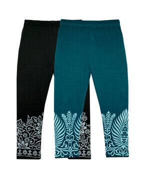 indiweaves Pack of 2 Printed Leggings-picture-8