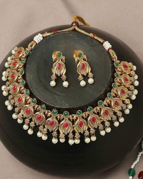Putple Amethyst Glass Stone Beaded Necklace and Bracelet Multi Strand | eBay