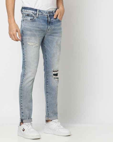 Torn Jeans Indiamart 34 36 Mens Jeans Mens Ripped Skinny Jeans