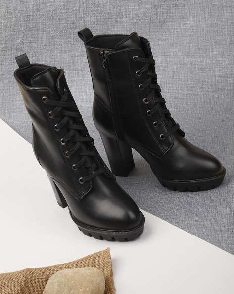 Buy Black Boots for Women by ELLE Online