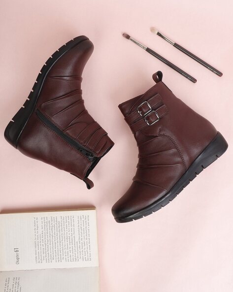 Elle Women Ankle-Length Booties