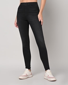 Buy Black Jeans Jeggings for Women by Marks Spencer Online Ajio