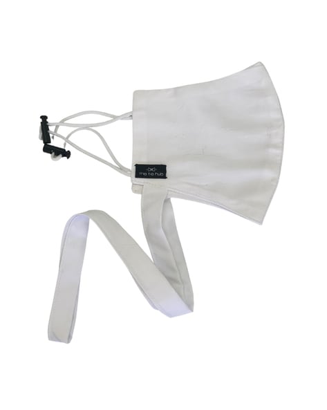 White Cotton Mask For Men Women With Adjustable Loop, at Rs 23 in Ludhiana