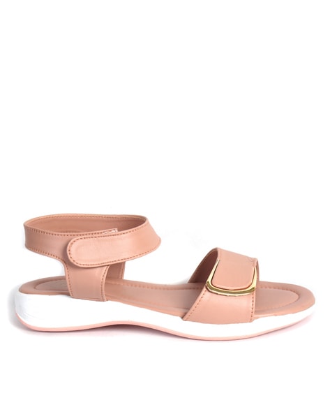 Buy Women Peach Party Sandals Online | SKU: 40-133-80-39-Metro Shoes