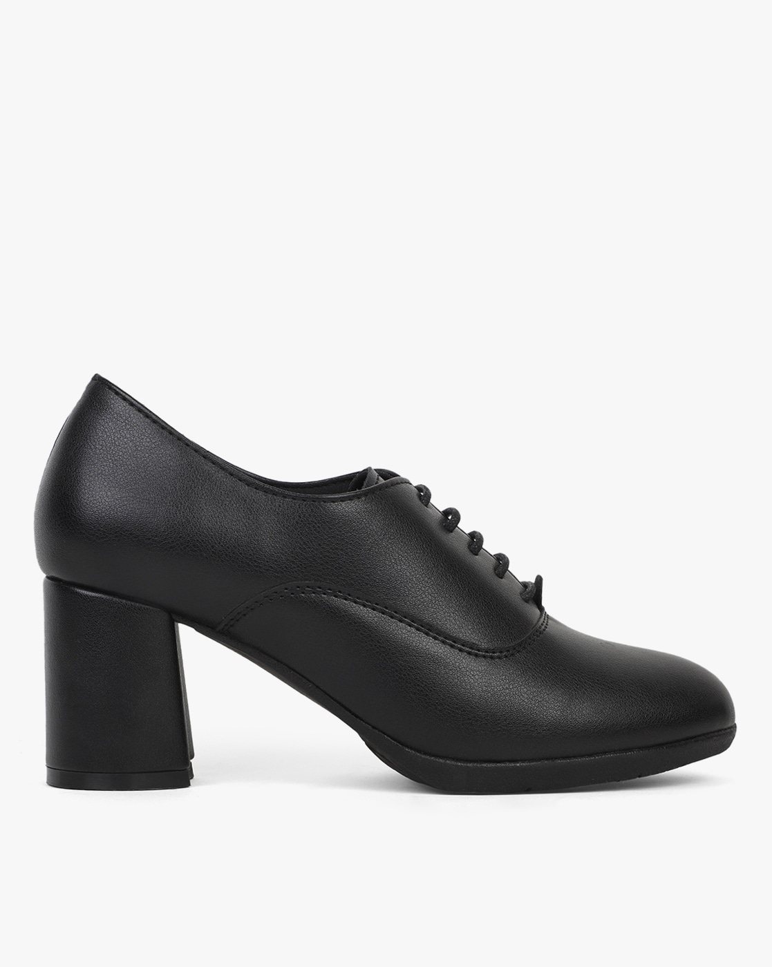 Block heel oxford discount shoes