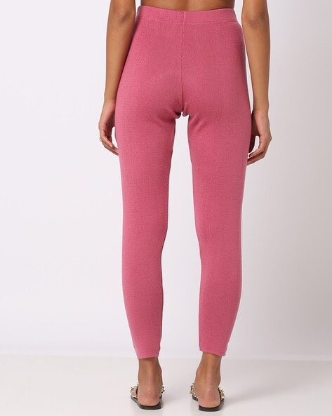 Buy Pink Leggings for Women by AVAASA MIX N' MATCH Online