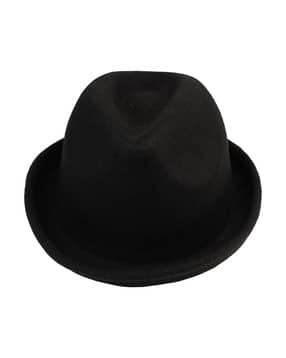the tie hub Fedora Hat with Rolled-Up Brim-picture-38