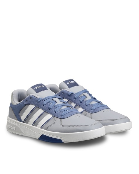 Grey adidas tennis clearance shoes