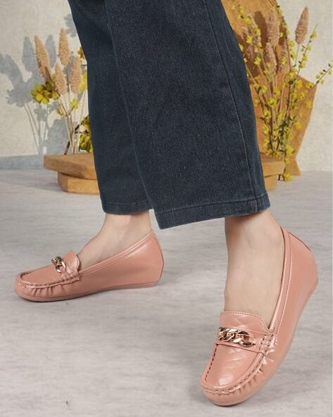 LOAFERS Women's Chunky Heel Commanchero 51067-726 Tan Leather | My Shoe  Fashion