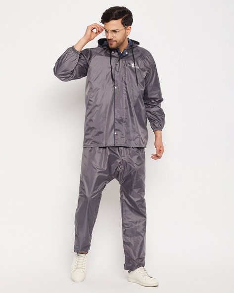 Raincoat and deals pants set