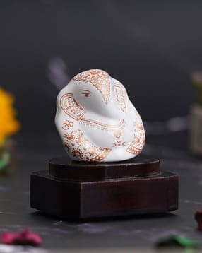 Handcrafted Polyresin Lord Ganesha Idol-image-48