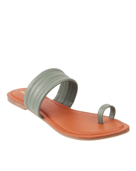 Buy Textured Toe-Ring Flat Sandals Online at Best Prices in India - JioMart.