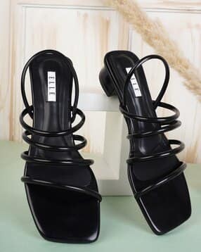elle Women Square-Toe Chunky Heels-picture-15