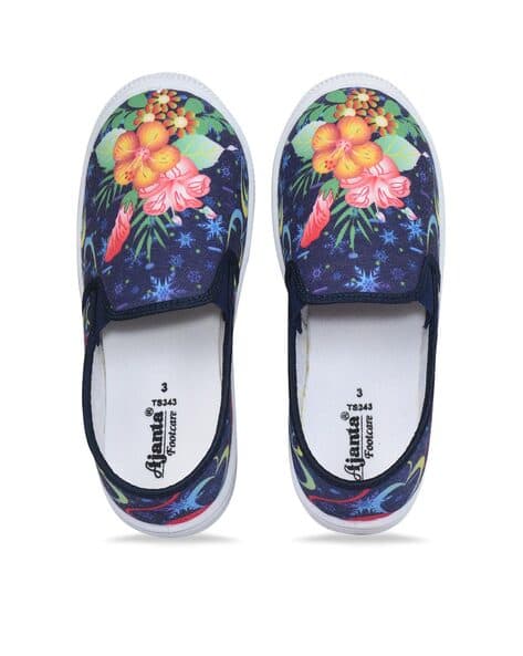 Buy Navy Casual Shoes for Girls by AJANTA Online