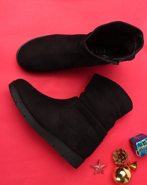 Buy Black Boots for Women by ELLE Online