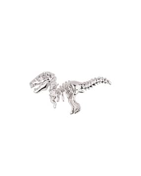 the tie hub Metallic Dinosaur Lapel Pin-picture-24