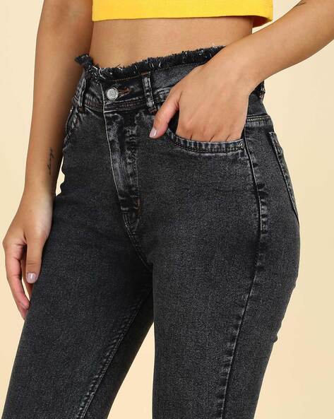 Buy Black Jeans & Jeggings for Women by GLOSSIA Online