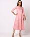 Floral Print A-Line Kurta