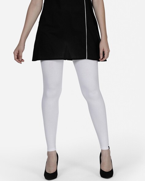 Buy White Leggings for Women by Twin Birds Online